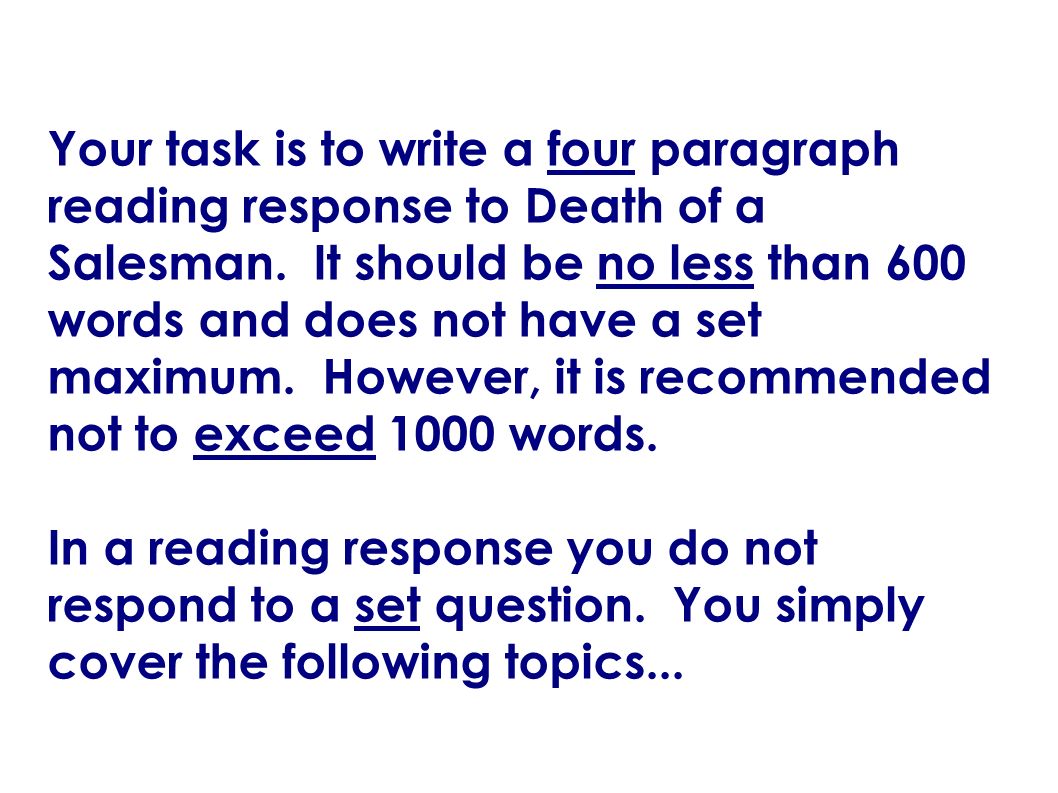 Writing Effective Summary and Response Essays